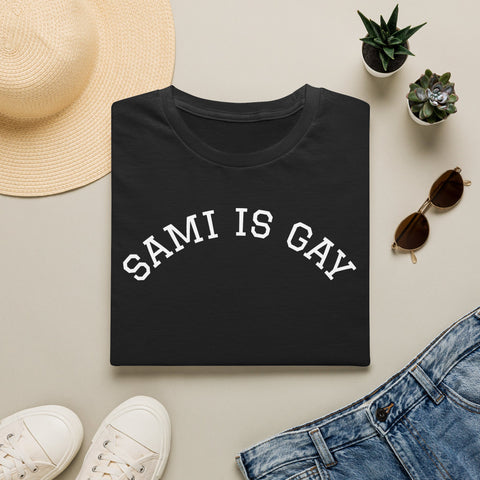 T-Shirt — "SAMI IS GAY" Classic Pride Tee