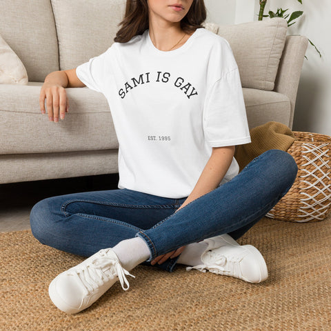 T-Shirt — "SAMI IS GAY" Classic Pride Tee