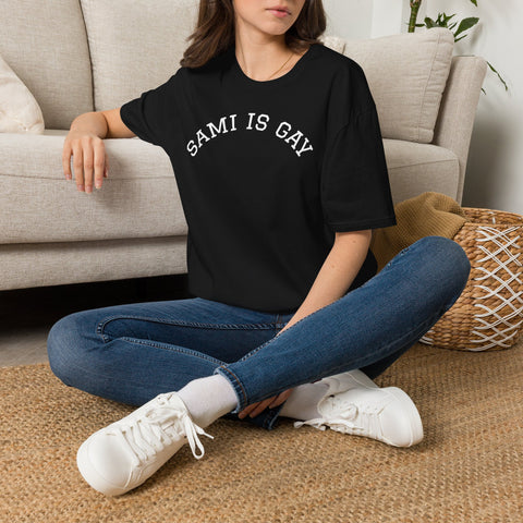 T-Shirt — "SAMI IS GAY" Classic Pride Tee