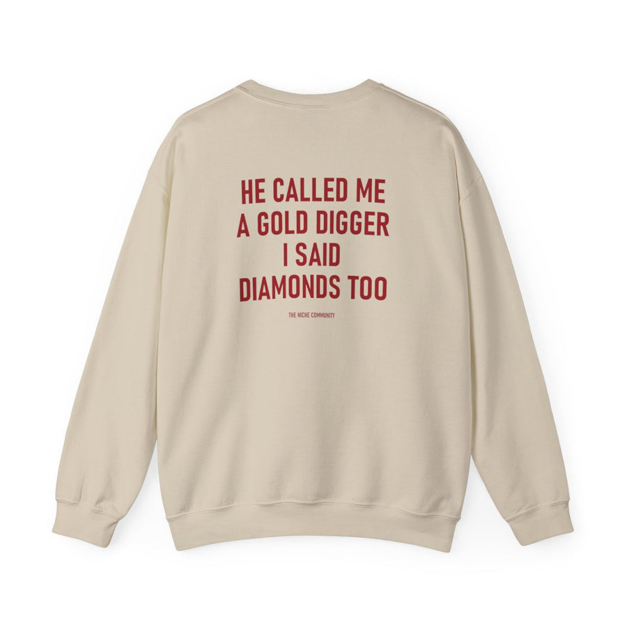 Diamonds Too* Crewneck Sweatshirt
