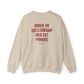Dictatorship* Crewneck Sweatshirt in Sand, back