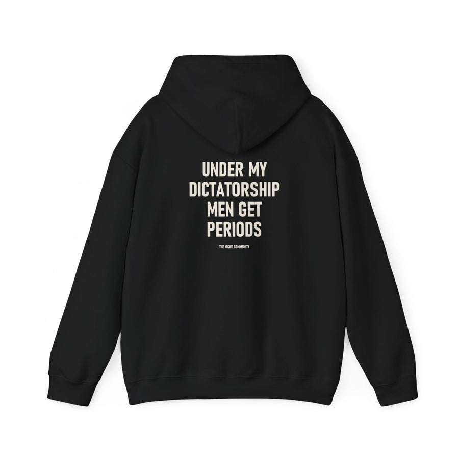 Dictatorship* Hoodie, Black