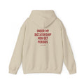 Dictatorship* Hoodie in Sand, back