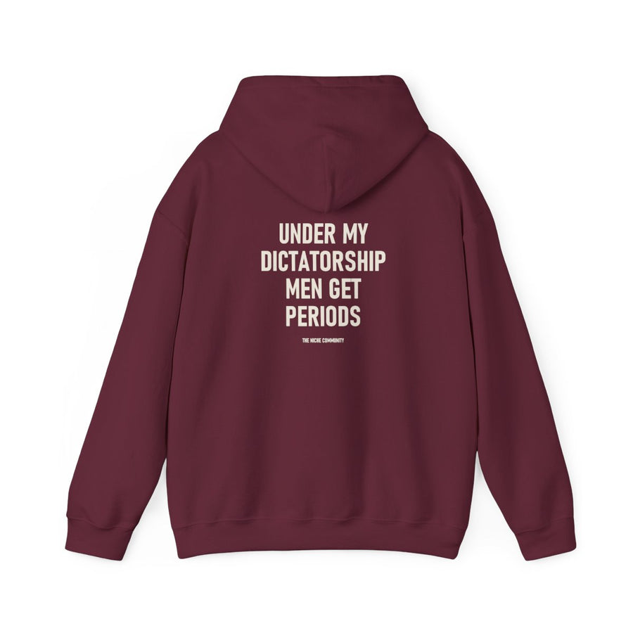 Dictatorship* Hoodie, Maroon