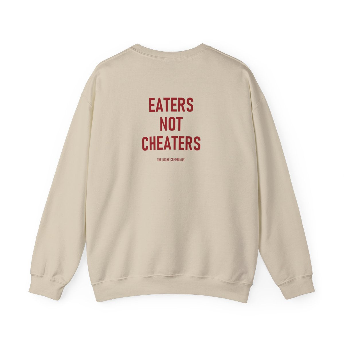 Eaters* Crewneck Sweatshirt in Sand, back