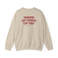 Flirt Today* Crewneck Sweatshirt in Sand, back