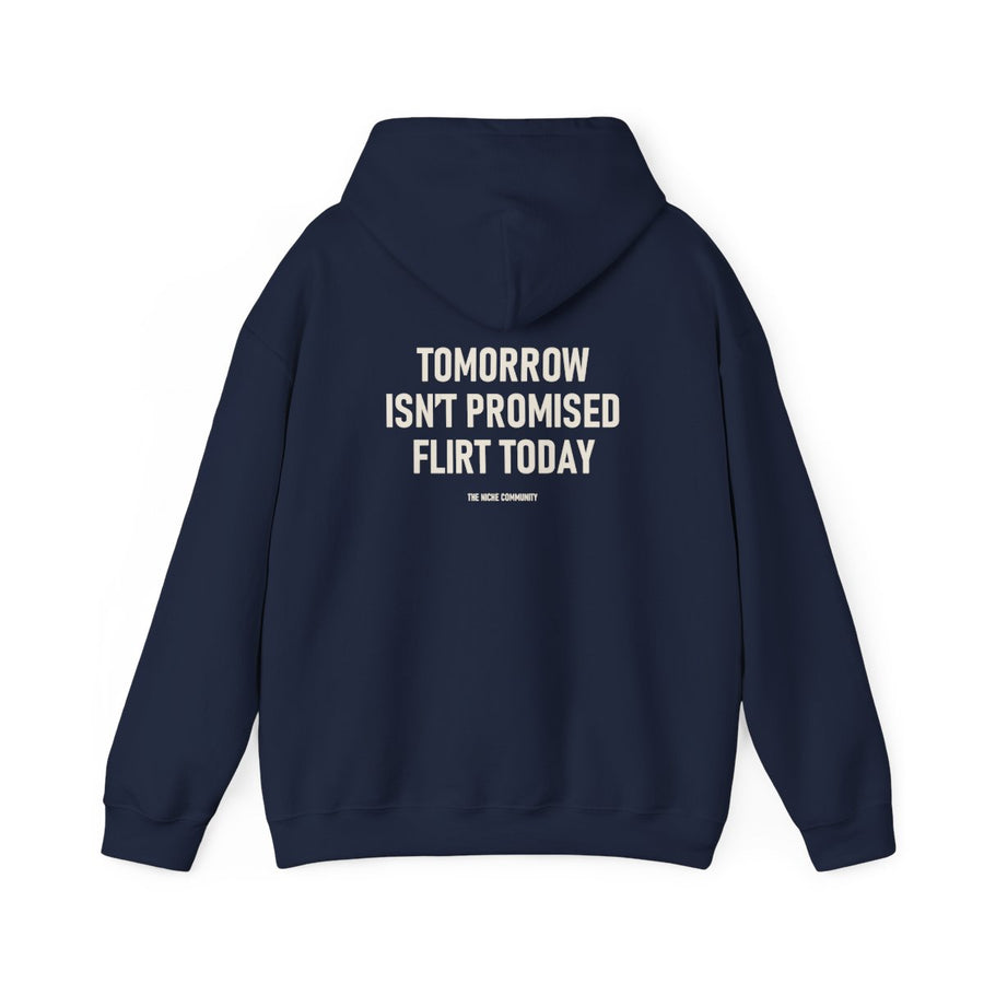 Flirt Today* Hoodie, Navy