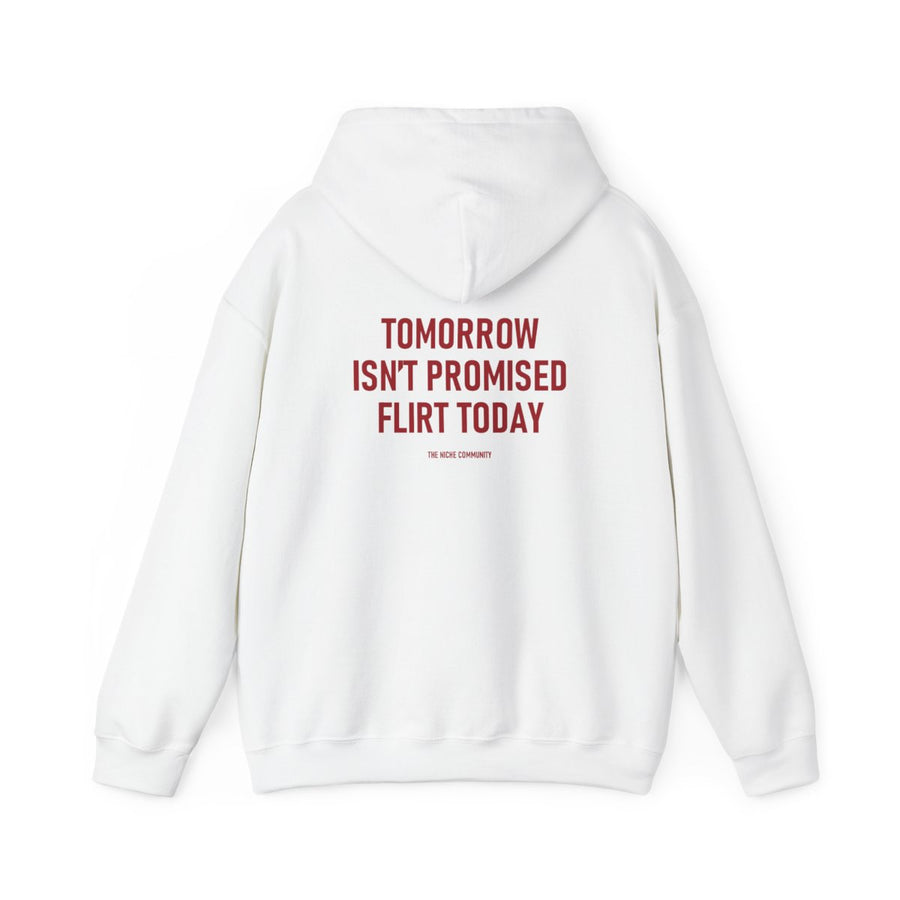 Flirt Today* Hoodie, White