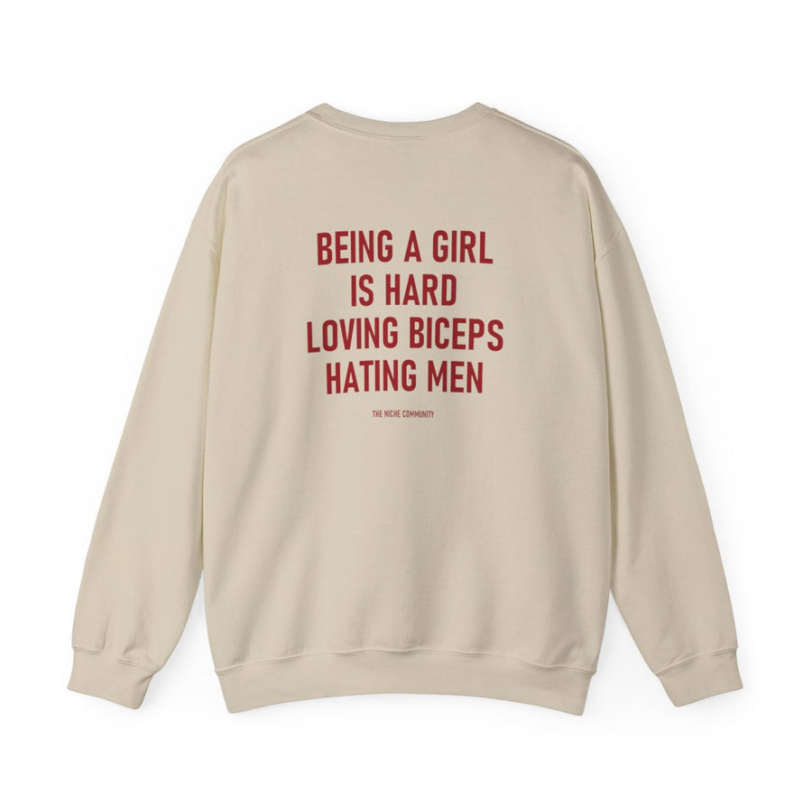 Loving Biceps* Crewneck Sweatshirt